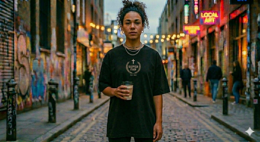 Super Fan "Foundation" T-Shirt | Christian Streetwear Tee | Faith-Based Graphic Shirt