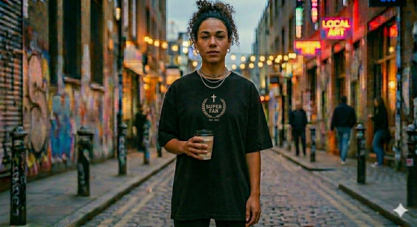 Super Fan "Foundation" T-Shirt | Christian Streetwear Tee | Faith-Based Graphic Shirt