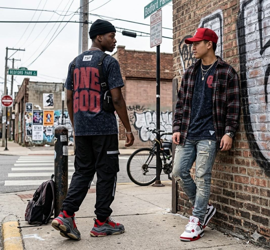 One God” Graphic T-Shirt | Christian Streetwear Tee | Faith-Based Minimalist Front & Back Shirt