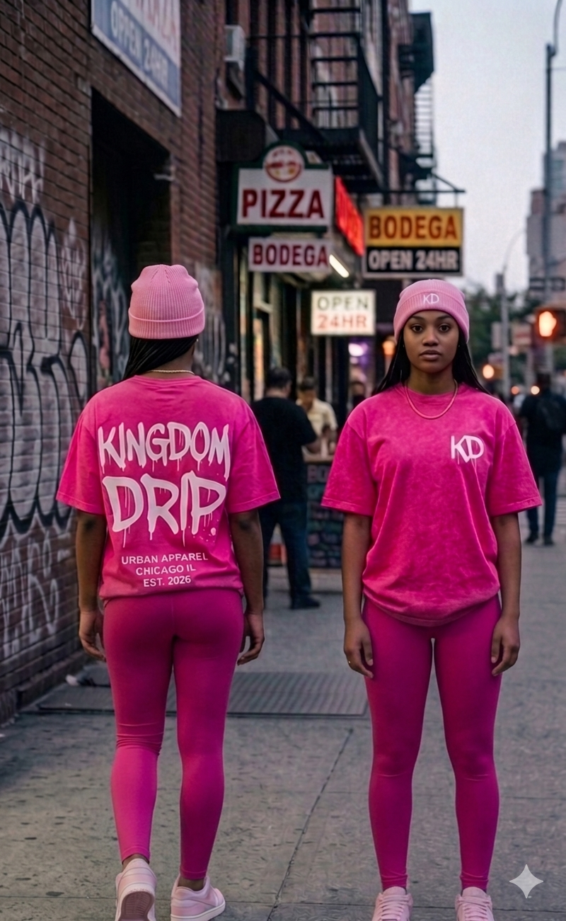 Kingdom Drip Oversized Streetwear T-Shirt | Faith-Based Urban Apparel