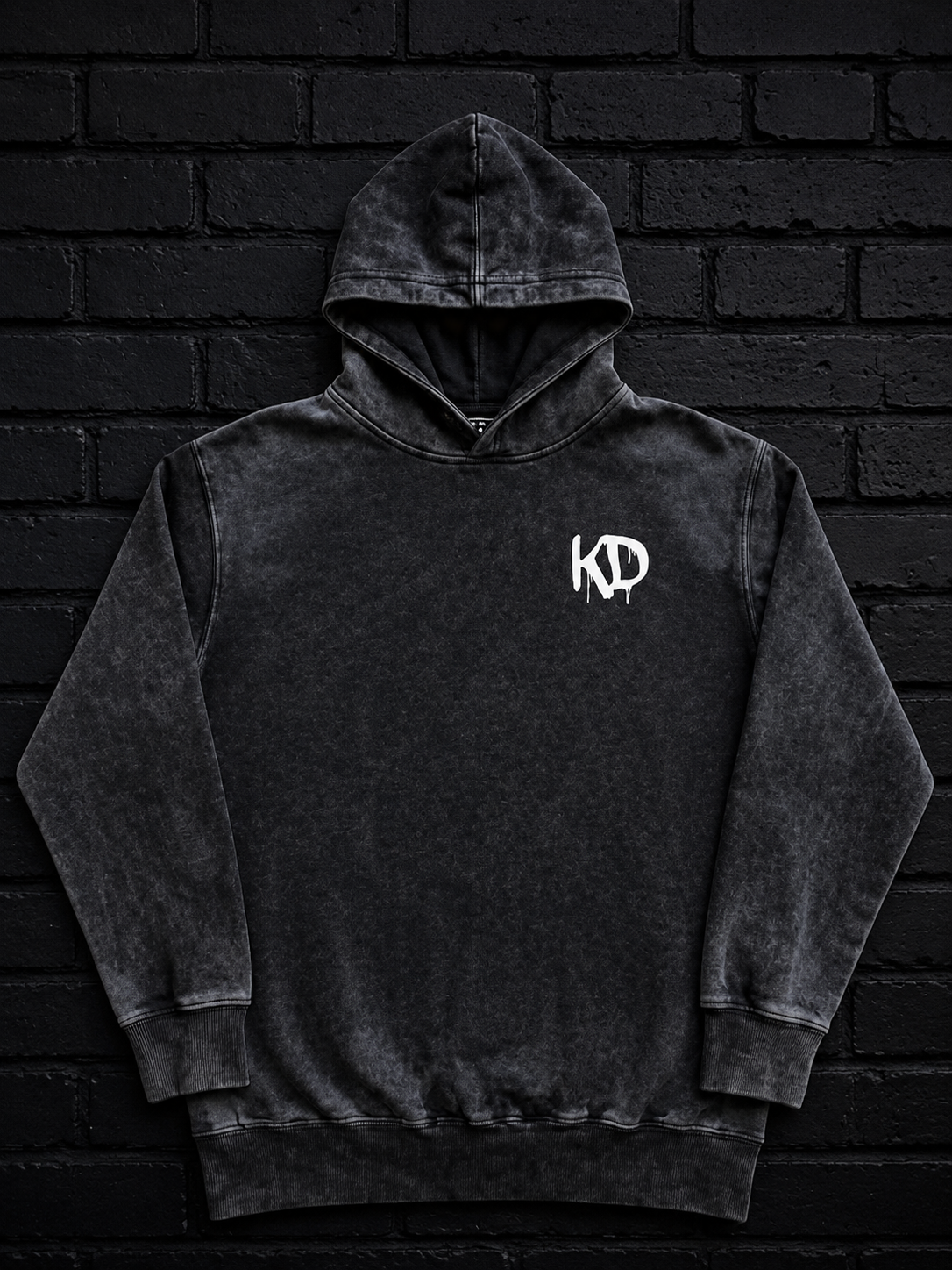 Kingdom Drip Acid Wash Hoodie | Christian Streetwear Hoodie | Premium Faith-Based Urban Apparel