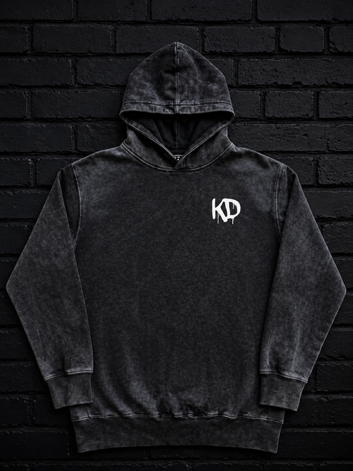 Kingdom Drip Acid Wash Hoodie | Christian Streetwear Hoodie | Premium Faith-Based Urban Apparel