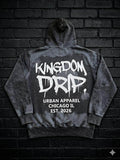 Kingdom Drip Acid Wash Hoodie | Christian Streetwear Hoodie | Premium Faith-Based Urban Apparel